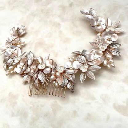 【ヘッドドレス】digne ブライダルヘッドアクセサリー 【結婚式 ヘアアクセサリー】