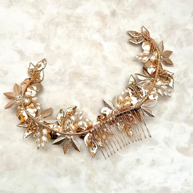 【ヘッドドレス】digne ブライダルヘッドアクセサリー 【結婚式 ヘアアクセサリー】