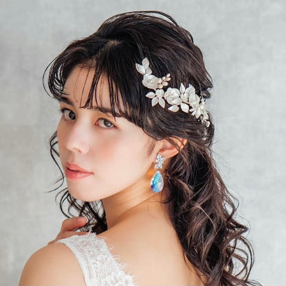 【ヘッドドレス】digne ブライダルヘッドアクセサリー 【結婚式 ヘアアクセサリー】