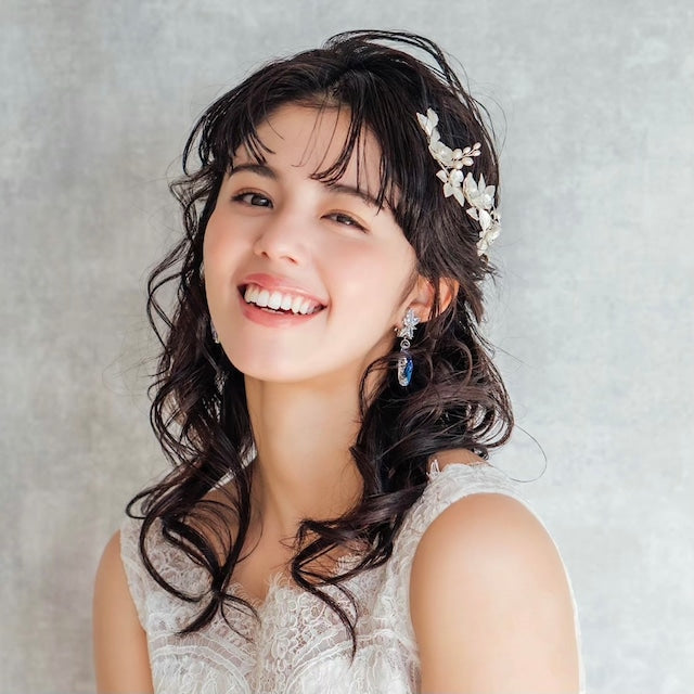 【ヘッドドレス】digne ブライダルヘッドアクセサリー 【結婚式　ヘアアクセサリー】