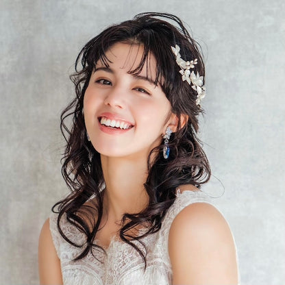 【ヘッドドレス】digne ブライダルヘッドアクセサリー 【結婚式　ヘアアクセサリー】