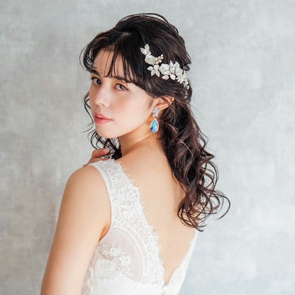 【ヘッドドレス】digne ブライダルヘッドアクセサリー 【結婚式 ヘアアクセサリー】