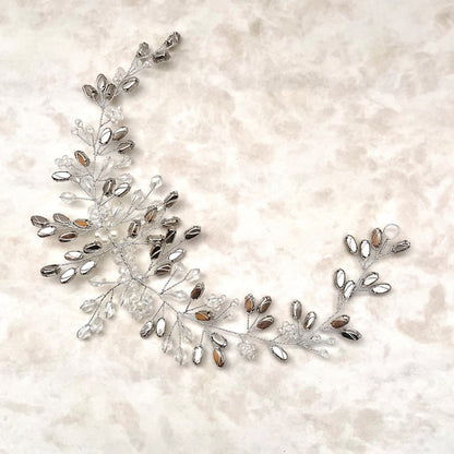 【ヘッドドレス】clair ブライダル小枝ヘッドアクセサリー 【結婚式 ヘアアクセサリー】