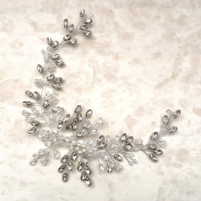 【ヘッドドレス】clair ブライダル小枝ヘッドアクセサリー 【結婚式 ヘアアクセサリー】