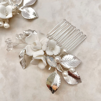 【ヘッドドレス】chipi ブライダルヘアコームセット 【結婚式 ヘアアクセサリー】