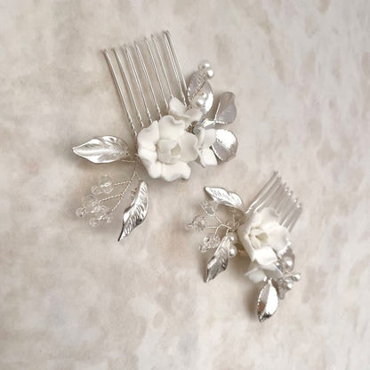 【ヘッドドレス】chipi ブライダルヘアコームセット 【結婚式 ヘアアクセサリー】