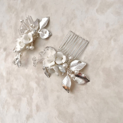 【ヘッドドレス】chipi ブライダルヘアコームセット 【結婚式 ヘアアクセサリー】