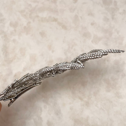 【ヘッドドレス】aile ビジューブライダルヘッドドレス 【結婚式 ヘアアクセサリー】