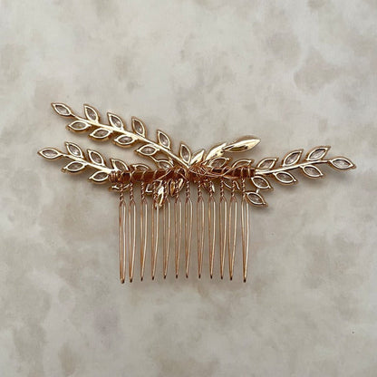 【ヘッドドレス】raffine ゴールドジルコニアヘッドドレス 【結婚式 ヘアアクセサリー】