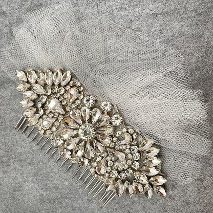 【ヘッドドレス】オリジナル商品 / tulleブライダルヘッドドレス 【結婚式 ヘアアクセサリー】