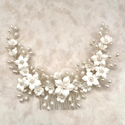 【ヘッドドレス】Mimi ブライダル小枝ヘッドアクセサリー 【結婚式 ヘアアクセサリー】