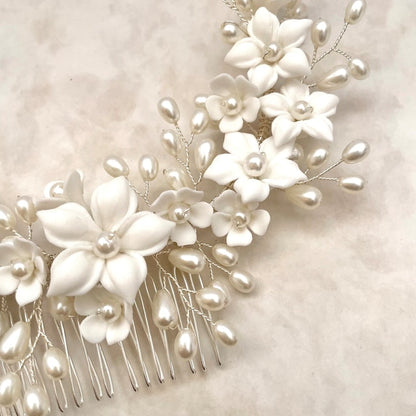 【ヘッドドレス】Mimi ブライダル小枝ヘッドアクセサリー 【結婚式 ヘアアクセサリー】