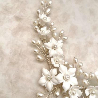 【ヘッドドレス】Mimi ブライダル小枝ヘッドアクセサリー 【結婚式 ヘアアクセサリー】