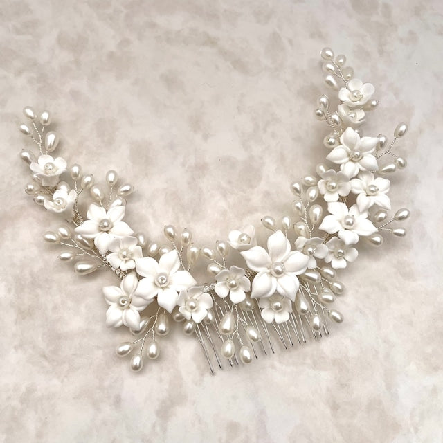 【ヘッドドレス】Mimi ブライダル小枝ヘッドアクセサリー 【結婚式 ヘアアクセサリー】