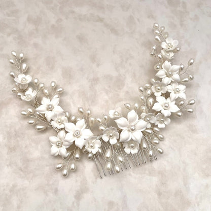 【ヘッドドレス】Mimi ブライダル小枝ヘッドアクセサリー 【結婚式 ヘアアクセサリー】