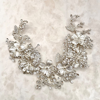 【ヘッドドレス】caline ブライダルビジューヘッドアクセサリー 【結婚式 ヘアアクセサリー】