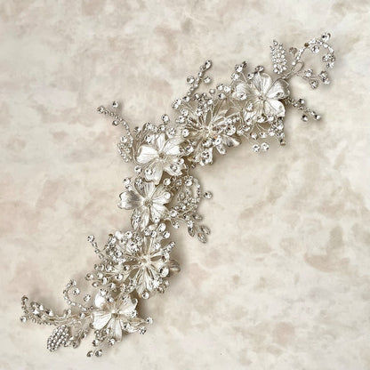 【ヘッドドレス】caline ブライダルビジューヘッドアクセサリー 【結婚式 ヘアアクセサリー】