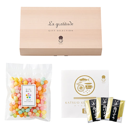 感謝おいり 【結婚式 ギフト 縁起物 かつお節】