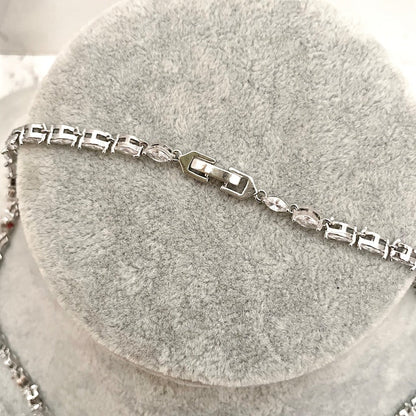 【ネックレス】louna ジルコニアブライダルネックレス 【結婚式 ネックレス】