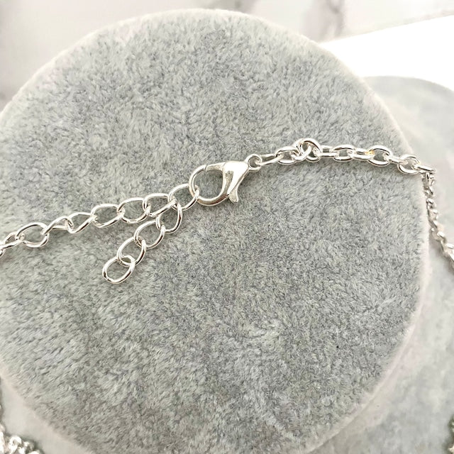 jouer silverビジューブライダルネックレス&ピアスセット 【結婚式 アクセサリーセット】