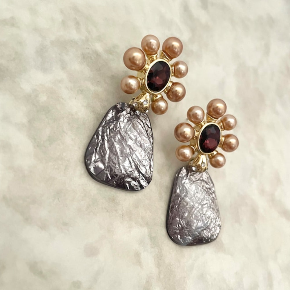 【ピアス・イヤリング】galet カジュアルピアス 【結婚式 ピアス イヤリング】