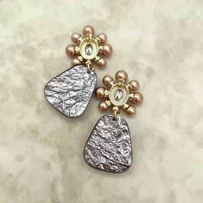 【ピアス・イヤリング】galet カジュアルピアス 【結婚式 ピアス イヤリング】