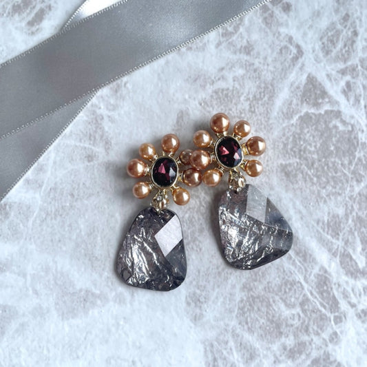 【ピアス・イヤリング】galet カジュアルピアス 【結婚式 ピアス イヤリング】