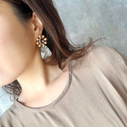 【ピアス・イヤリング】galet カジュアルピアス 【結婚式 ピアス イヤリング】
