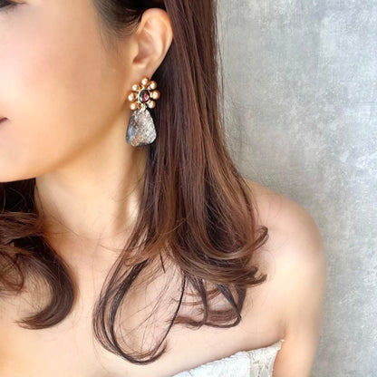 【ピアス・イヤリング】galet カジュアルピアス 【結婚式 ピアス イヤリング】