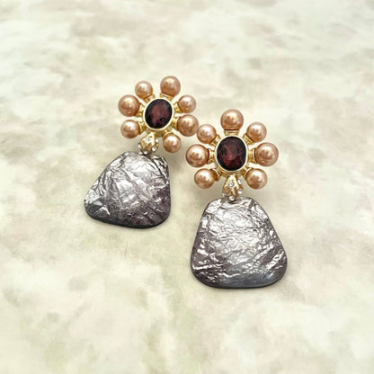 【ピアス・イヤリング】galet カジュアルピアス 【結婚式 ピアス イヤリング】