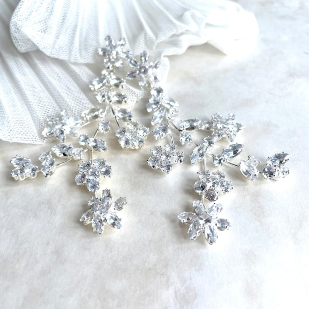 【ピアス・イヤリング】astre ジルコニアブライダルピアス 【結婚式 ピアス イヤリング】