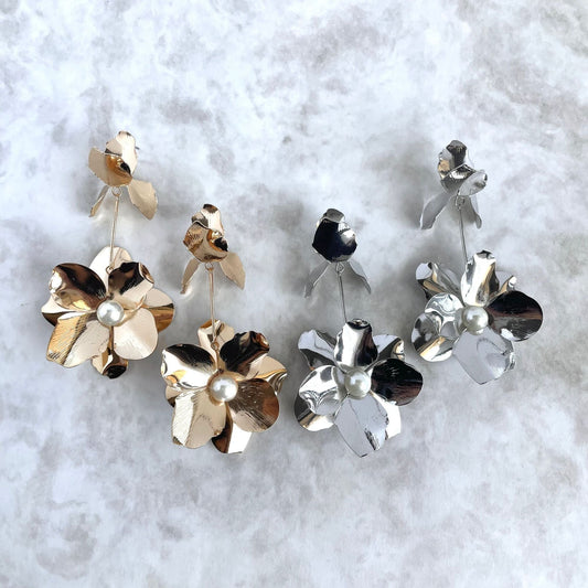 【ピアス】cri 大ぶりウェディングピアス【結婚式 ピアス イヤリング】