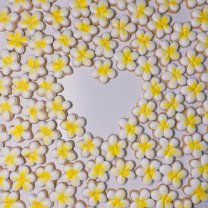 プルメリアのアイシングクッキー(プチギフト)