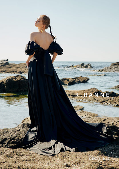 ネグロ KNE0016-black【カラードレス】