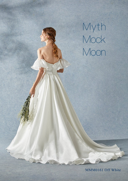 チェルシー MMM0161-OffWhite【ウェディングドレスレンタル】