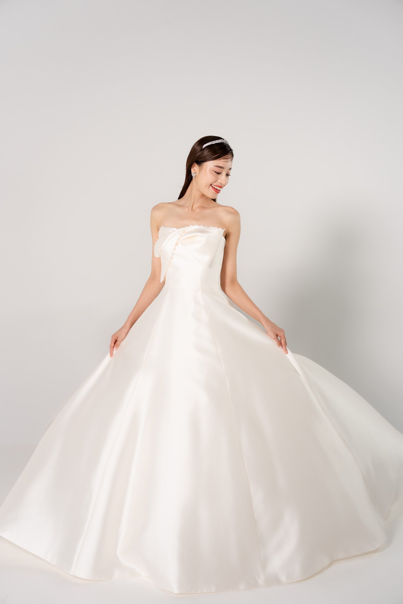 Yura ユラ【ウェディングドレス レンタル】韓国ドレス/LEMERE Aライン【結婚式】