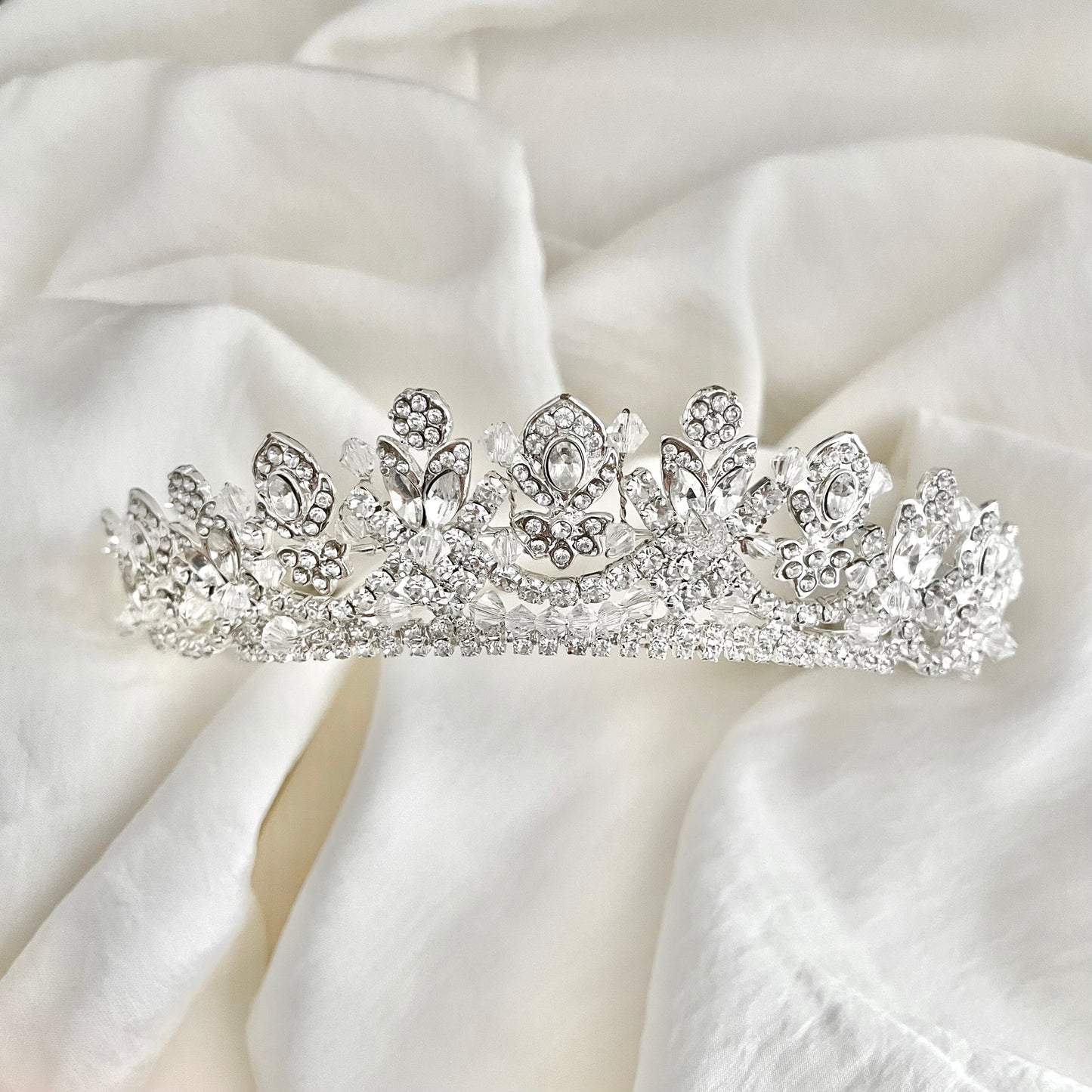 【レンタル3泊4日】アイボリーアンドコー アレクサンドラ ティアラ(Ivory&Co./Alexandra tiara)【結婚式　ヘアアクセサリー　レンタル】