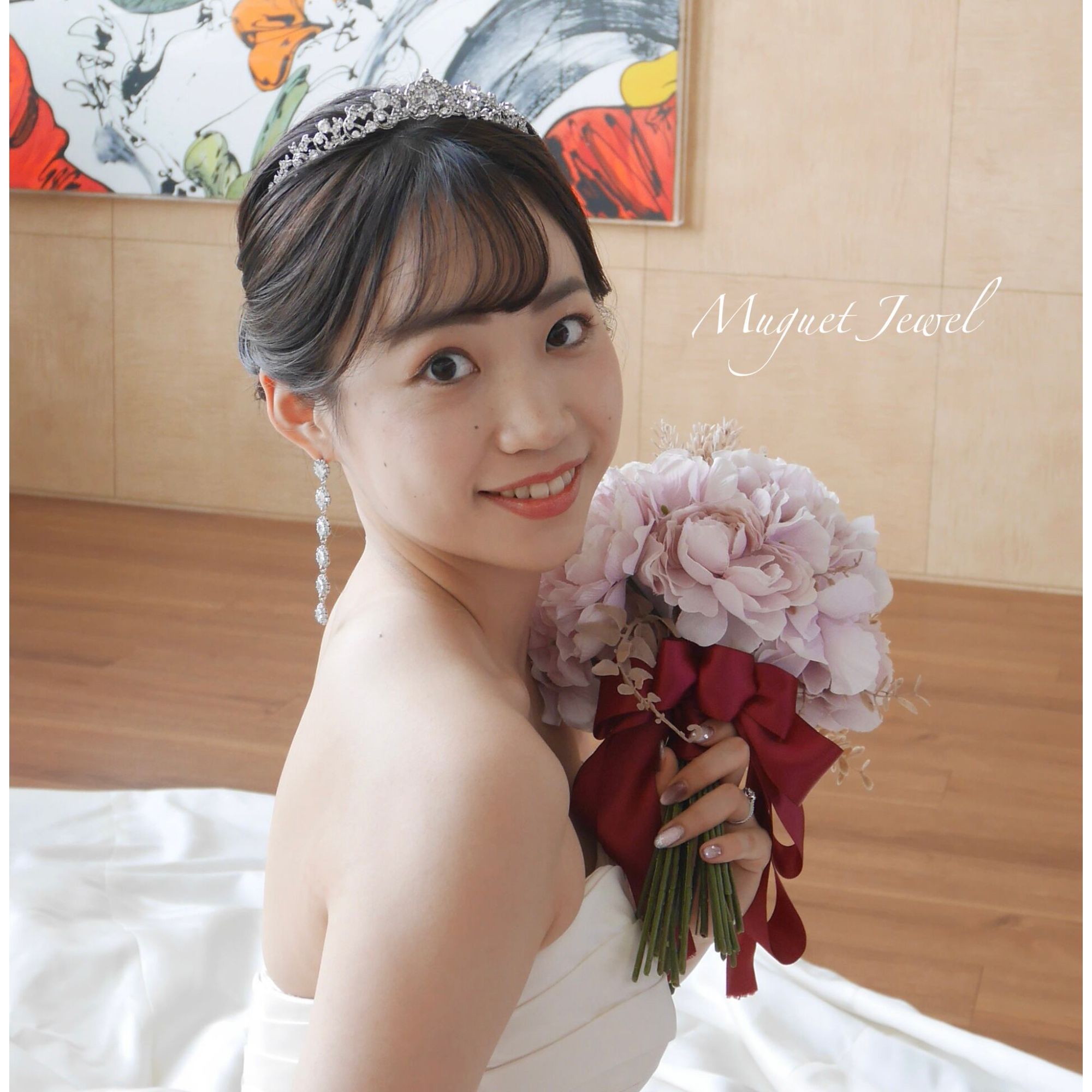 レンタル3泊4日】アイボリーアンドコー クレメンタイン ティアラ(Ivory&Co./Clementine tiara)【結婚式 ヘアアク –  結婚式準備サイトCORDY（コーディ）