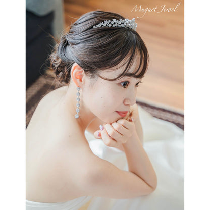 【レンタル3泊4日】アイボリーアンドコー クレメンタイン ティアラ(Ivory&Co./Clementine tiara)【結婚式　ヘアアクセサリー　レンタル】