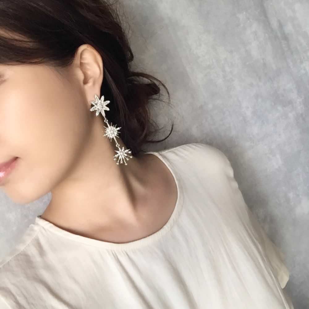 【ピアス・イヤリング】etoile ブライダルピアス 【結婚式 ピアス イヤリング】