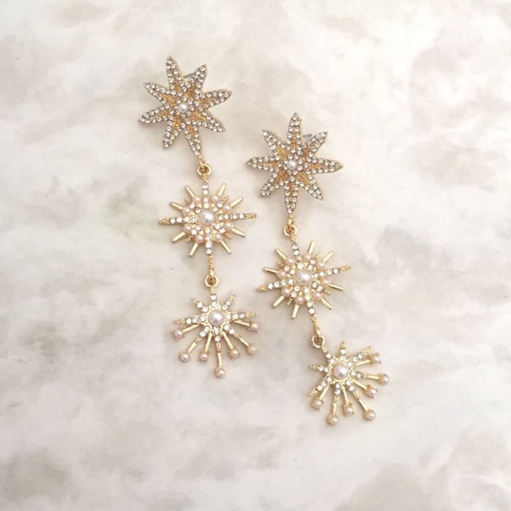 【ピアス・イヤリング】etoile ブライダルピアス 【結婚式 ピアス イヤリング】