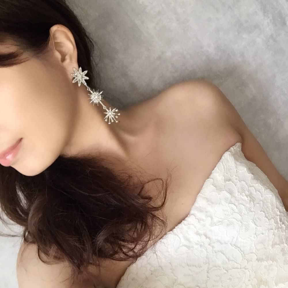 【ピアス・イヤリング】etoile ブライダルピアス 【結婚式 ピアス イヤリング】