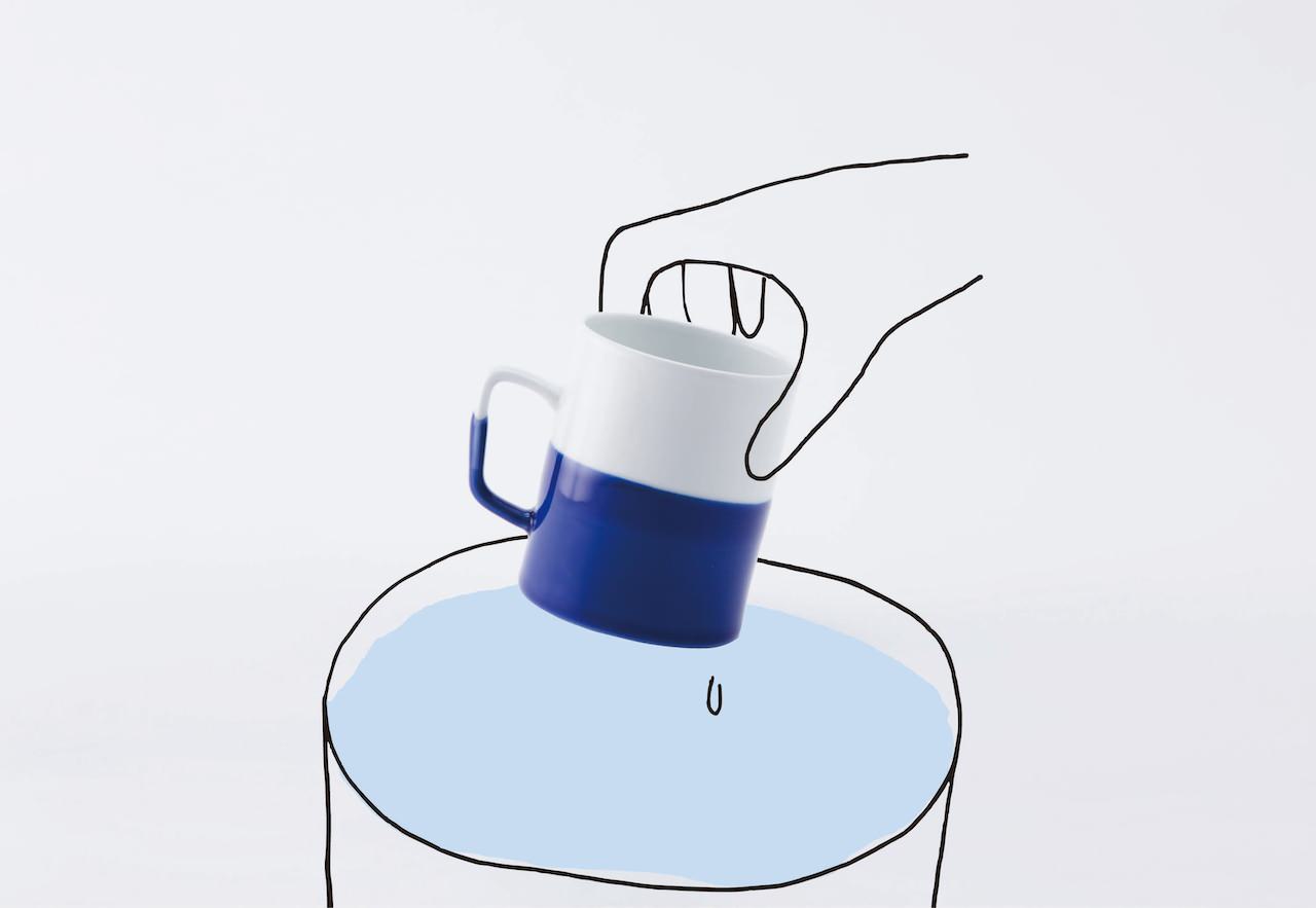 ディップマグ【Blue】【波佐見焼】 【結婚式 ギフト 引き出物 食器類】