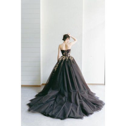 IC-150(BR)【結婚式 カラードレス レンタル】