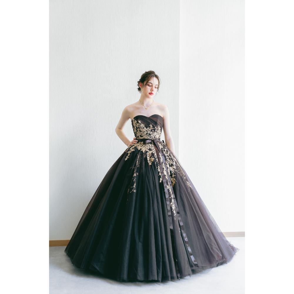 IC-150(BR)【結婚式 カラードレス レンタル】