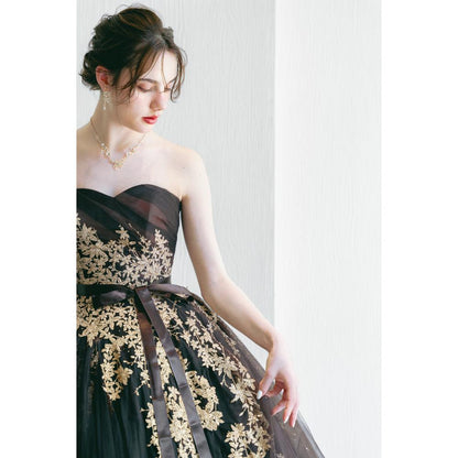 IC-150(BR)【結婚式 カラードレス レンタル】