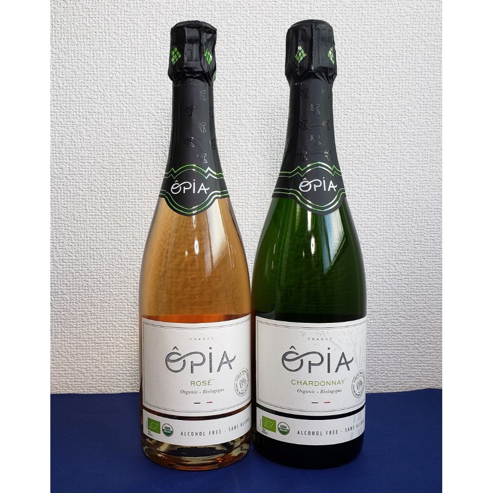 ノンアルコールスパークリングOPIA(シャルドネ・ロゼ)【プレゼント・贈り物】 【結婚式 ギフト 飲み物】