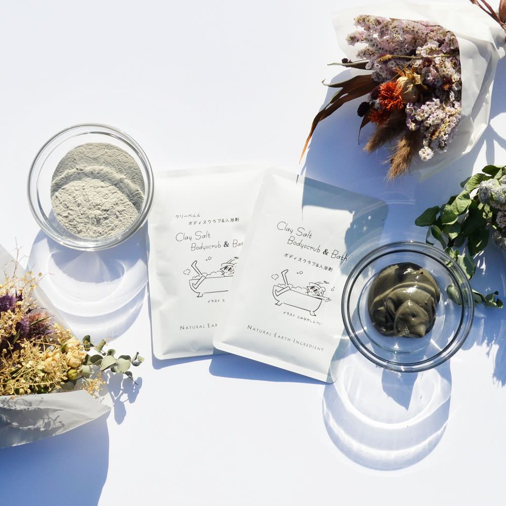 ClaySaltBodyscrub&Bath 【結婚式 プチギフト 雑貨】