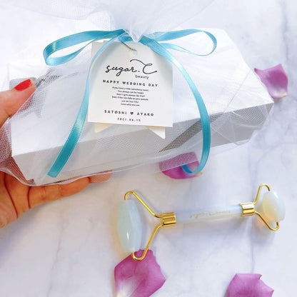 天然石美容ローラー 【結婚式 ギフト 美容グッズ】