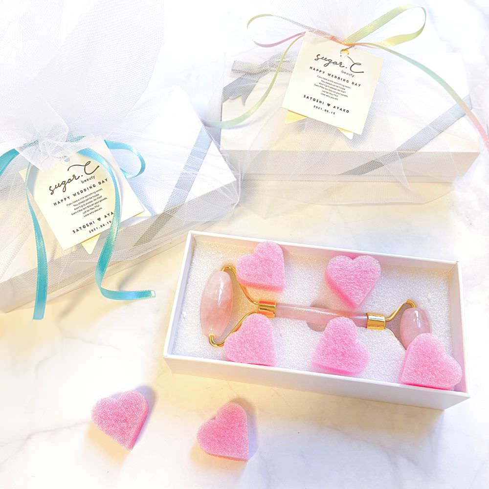 天然石美容ローラー 【結婚式 ギフト 美容グッズ】